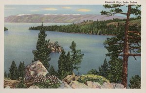 California: Bahía Esmeralda, Lago Tahoe (foto)