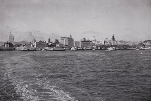 California: Horizonte de San Francisco, desde un Ferry del Pacífico Sur de American Photographer (after)