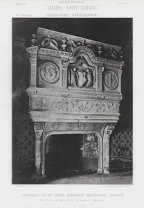 Chimenea: Chateau De St Ouen, Chemaze, Mayenne, Francia de American Photographer (after)