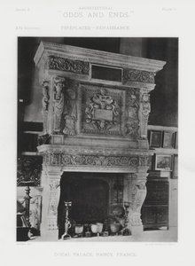 Chimenea: Palacio Ducal, Nancy, Francia