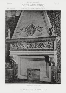 Chimenea: Palacio Ducal, Urbino, Italia de American Photographer (after)