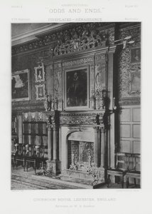 Chimenea: Quorndon House, Leicester, Inglaterra