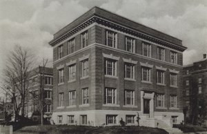 Universidad de Harvard: Laboratorio Conmemorativo Wolcott Gibbs, Laboratorio Químico T Jefferson Coolidge de American Photographer (after)