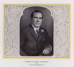 Hubert T Parson, Presidente de F W Woolworth Co de American Photographer (after)