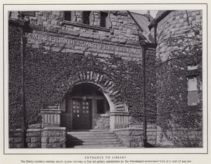 Jamestown, NY: Entrada a la biblioteca
