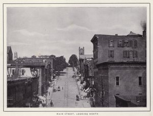 Jamestown, NY: Calle Principal, mirando al Norte