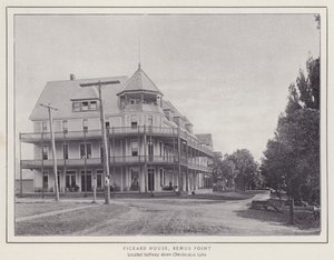 Jamestown, NY: Casa Pickard, Bemus Point de American Photographer (after)