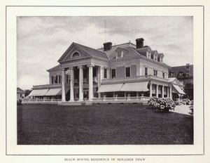 Newport, Rhode Island: Beach Mound, Residencia de Benjamin Thaw de American Photographer (after)