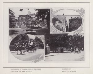 Newport, Rhode Island: Residencia de James Gordon Bennett; Purgatorio; Paseo en Carruaje en la Avenida; Avenida Bellevue