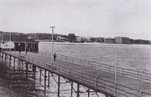 Old Orchard Beach, Maine: Vista desde el muelle del océano de American Photographer (after)