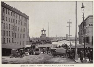 Filadelfia: Ferry de Market Street, Avenida Delaware, al pie de Market Street