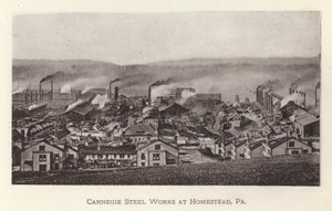 Pittsburgh: Fábrica de Acero Carnegie en Homestead, Pensilvania