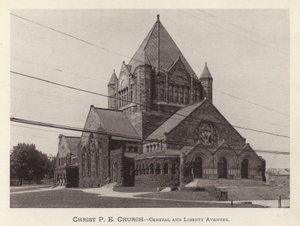 Pittsburgh: Iglesia Christ P E, Avenidas Central y Liberty de American Photographer (after)