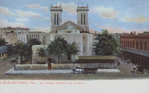 Catedral de San Fernando en San Antonio, Texas, EE.UU. de American Photographer (after)