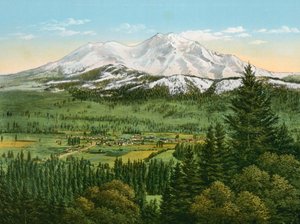 Sisson en la base del Monte Shasta