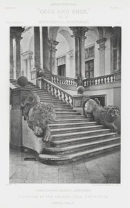Escalera en el Palazzo Dell