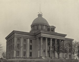 Edificio del Capitolio Estatal en Montgomery, Alabama de American Photographer (after)
