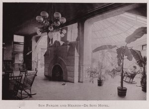 Salón del sol y hogar, Hotel De Soto de American Photographer (after)
