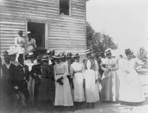 Una iglesia afroamericana en Georgia, c.1899 de American Photographer