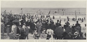Playa en Far Rockaway, el Límite Más al Sur del Distrito de Queens de American Photographer