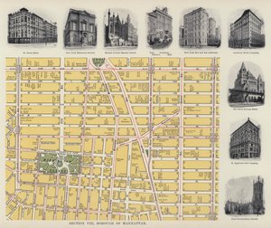 Borough of Manhattan (foto en blanco y negro) de American Photographer