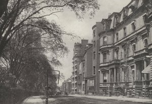 Boston: Beacon Street (foto en blanco y negro) de American Photographer