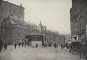 Boston: Scollay Square y entrada del túnel de East Boston (foto en blanco y negro) de American Photographer