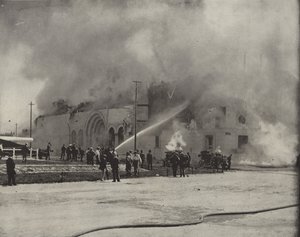 Incendio del Almacén de Frío