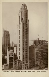 Bush Terminal Building, Nueva York, EE.UU. (fotografía en blanco y negro) de American Photographer