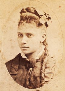 Carte de visite de una joven afroamericana, c.1880 de American Photographer