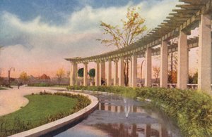 Chicago: Pérgola en Douglas Park (foto en color) de American Photographer