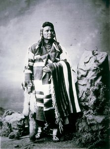 Jefe Joseph (1840-1904) c.1880 de American Photographer