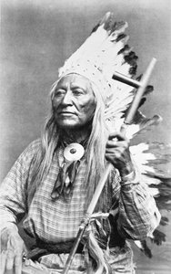 Jefe Washakie (c.1804-1900) de American Photographer