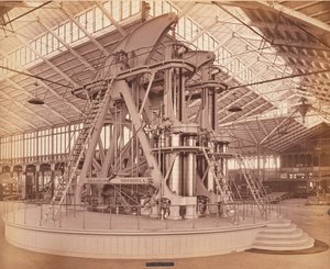 Motor Corliss, Centennial International Exhibition, Filadelfia, 1876 de American Photographer