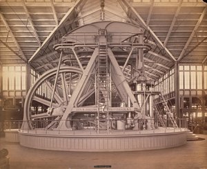 Motor Corliss, Exposición Internacional del Centenario, Filadelfia, 1876 de American Photographer