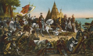 Descubrimiento del río Misisipi por De Soto, mayo de 1541 (foto en color) de American Photographer