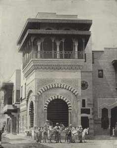 Muchachos con burros en la calle de El Cairo de American Photographer