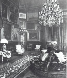 Sala de dibujo de la casa de la familia Astor, Quinta Avenida, Nueva York de American Photographer