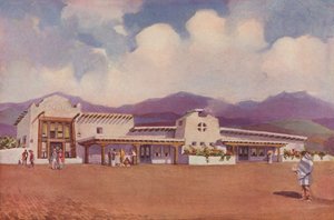 El Ortiz, Lamy, Nuevo México (foto coloreada) de American Photographer