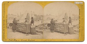 Primera Tienda en el Distrito Quemado, 1871