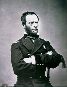 General William T. Sherman (1820-91) de American Photographer
