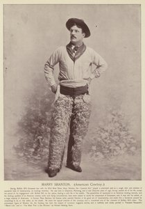 Harry Shanton, vaquero estadounidense