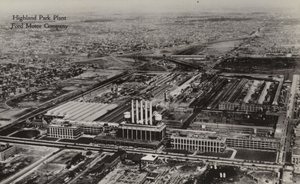 Planta Highland Park, Ford Motor Company, Detroit, Michigan de American Photographer
