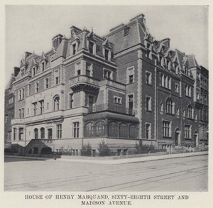 Casa de Henry Marquand, Sixty-Eighth Street y Madison Avenue de American Photographer