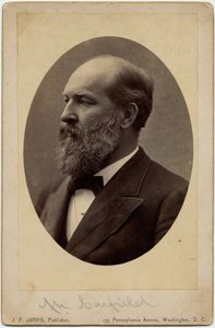James Abram Garfield (1831-81), 20º Presidente de los Estados Unidos de América, foto de J F Jarvis, Washington DC de American Photographer
