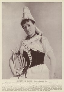 Jeanette le Barre, campesina francesa