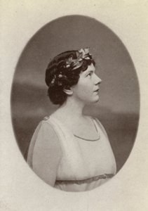 Louise Homer, como Orfeo, en "Orfeo Ed Euridice" (fotografía en blanco y negro) de American Photographer