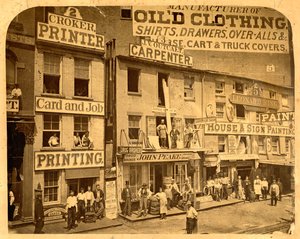Calle Hudson Baja, N.Y.C., 1865 de American Photographer