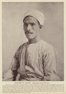 Mahomet El Bashse, conductor de camellos egipcio de American Photographer