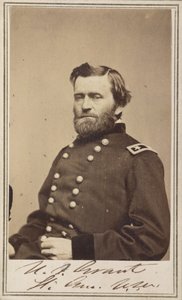 Mayor General Ulysses S. Grant, oficial del Ejército Federal de American Photographer